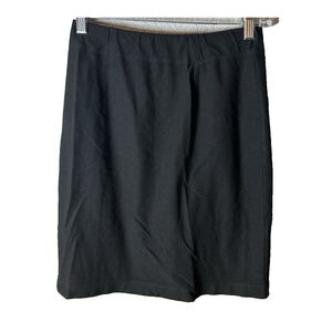Eileen Fisher Mini Pencil Skirt Womens Sz L Pull On Stretch‎ Businesscore Office